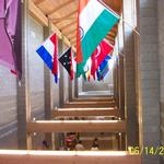 "Hall of Nations" inside the addition at Liberty Bible Church