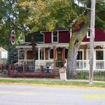 Custom built outdoor deck and patio for Popolano's Restaurant in Chesterton, IN