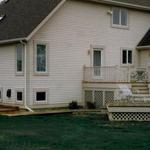 Built a deck and patio for a family in Chesterton 