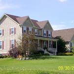 Colonial full two-story custom home in Wyndham Prairie, Chesterton